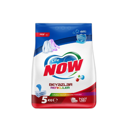 Life Now Toz Deterjan – Beyazlar ve Renkliler 5 KG