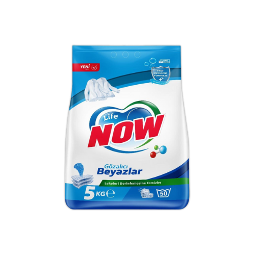 Life Now Toz Deterjan – Gözalıcı Beyazlar 5 KG